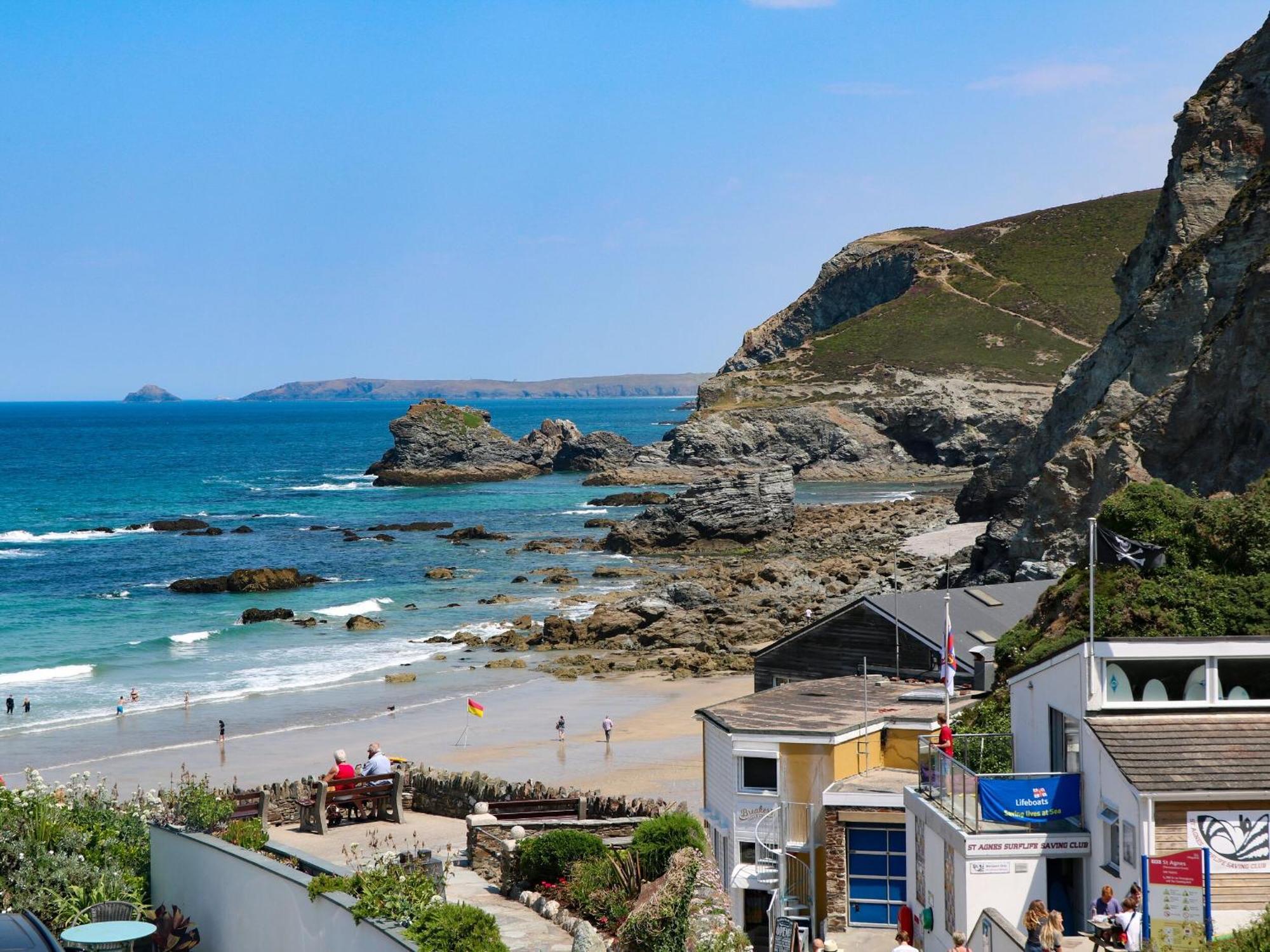 Ocean Blue Villa Porthtowan ภายนอก รูปภาพ